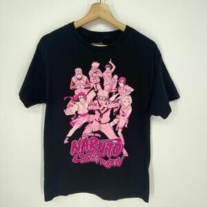 Naruto Shippuden Shonen Jump Adult Sz M MEDIUM T-Shirt Top Men Women, 1527